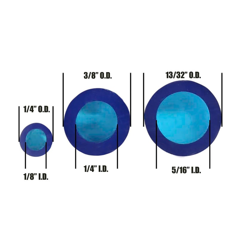 Raider 716B-5 Polyurethane Fuel Gas Line Tubing Hose Roll Blue (5 Ft. x 3/16 In.) - Image 2